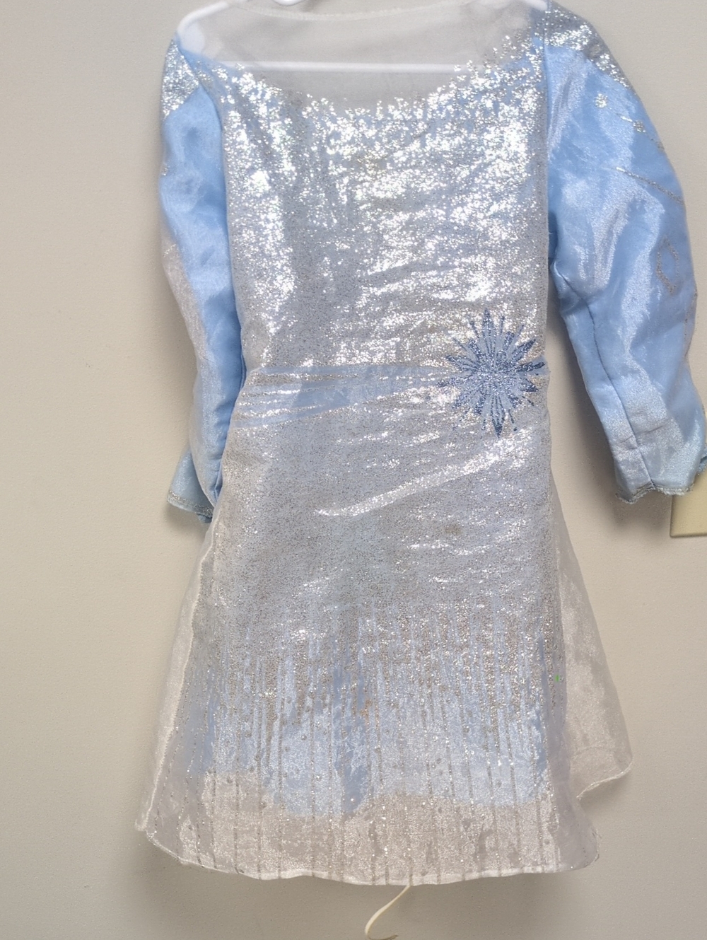 Disney Light Blue and Silver Sparkle Kids Costume Dress